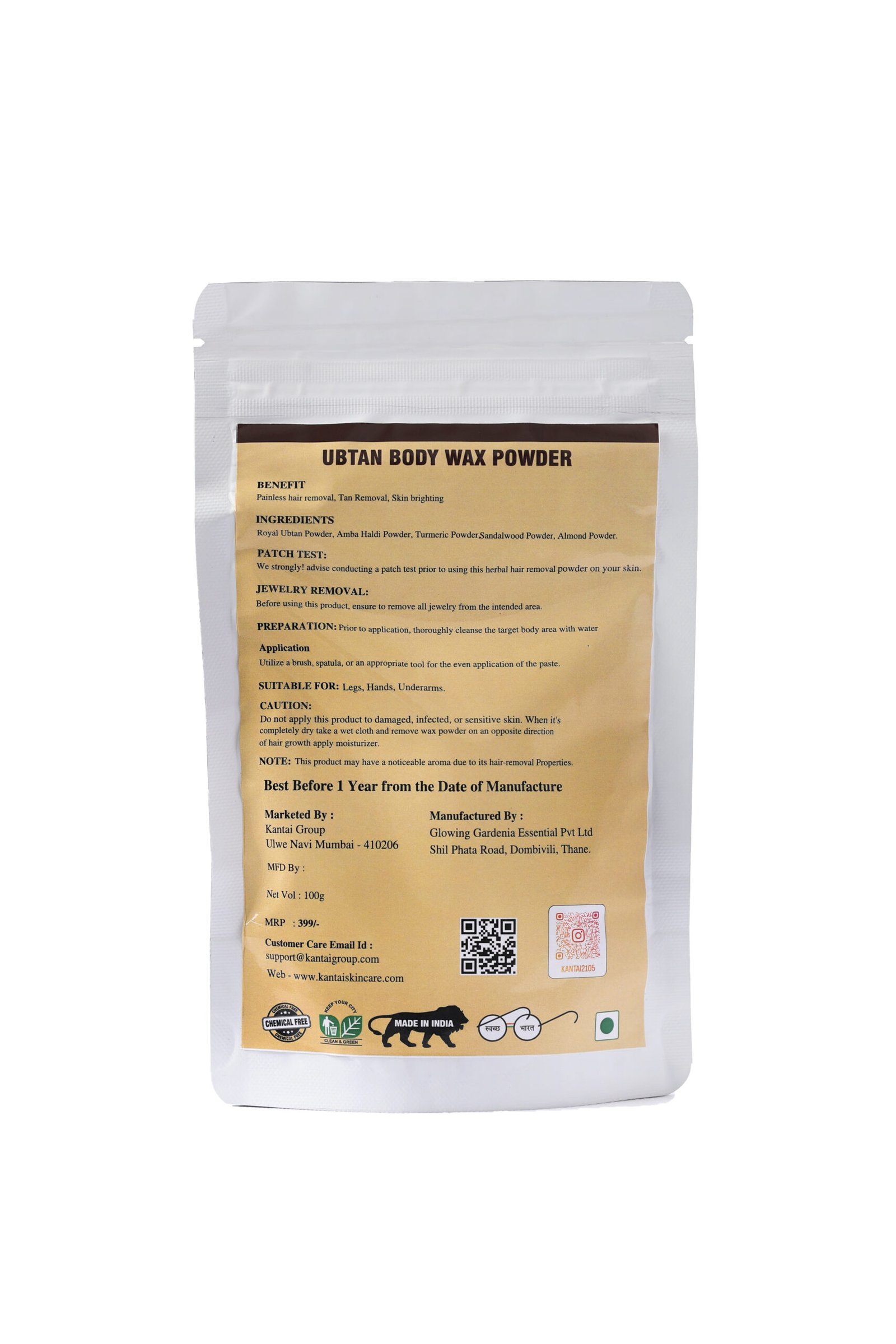 Ubtan Body wax powder - Image 2