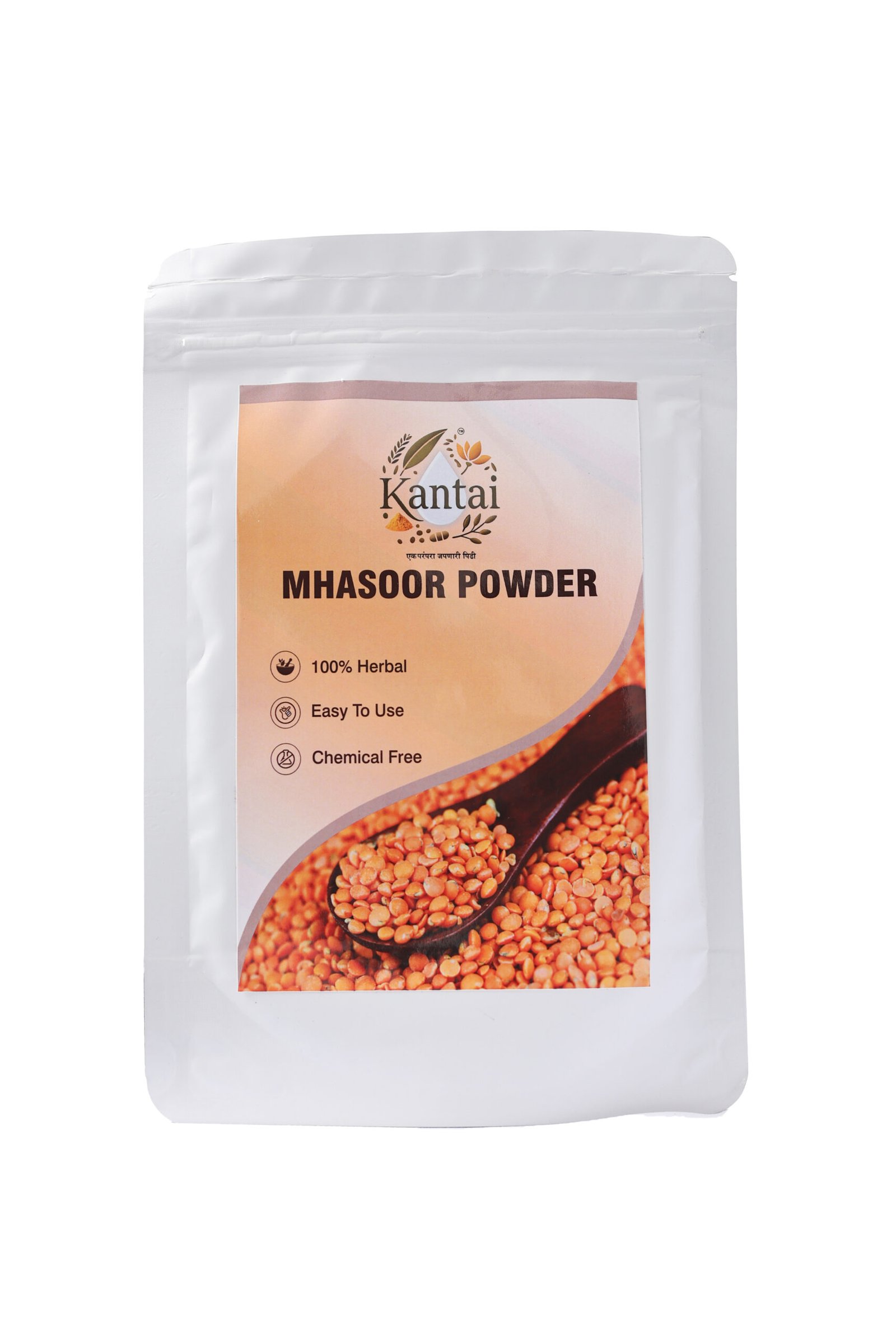 Mhasoor Dal + Besan Face Pack